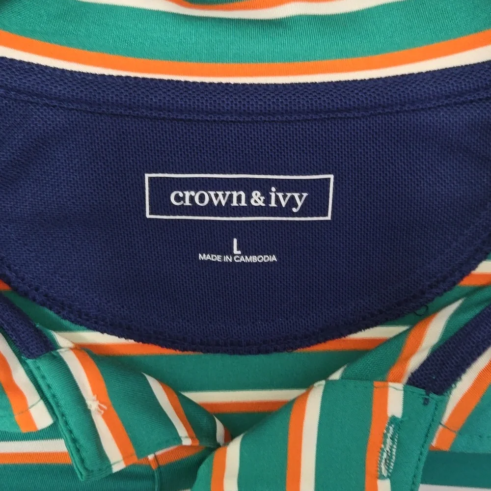 Crown & Ivy short sleeve polo shirt - Picture 5 of 8